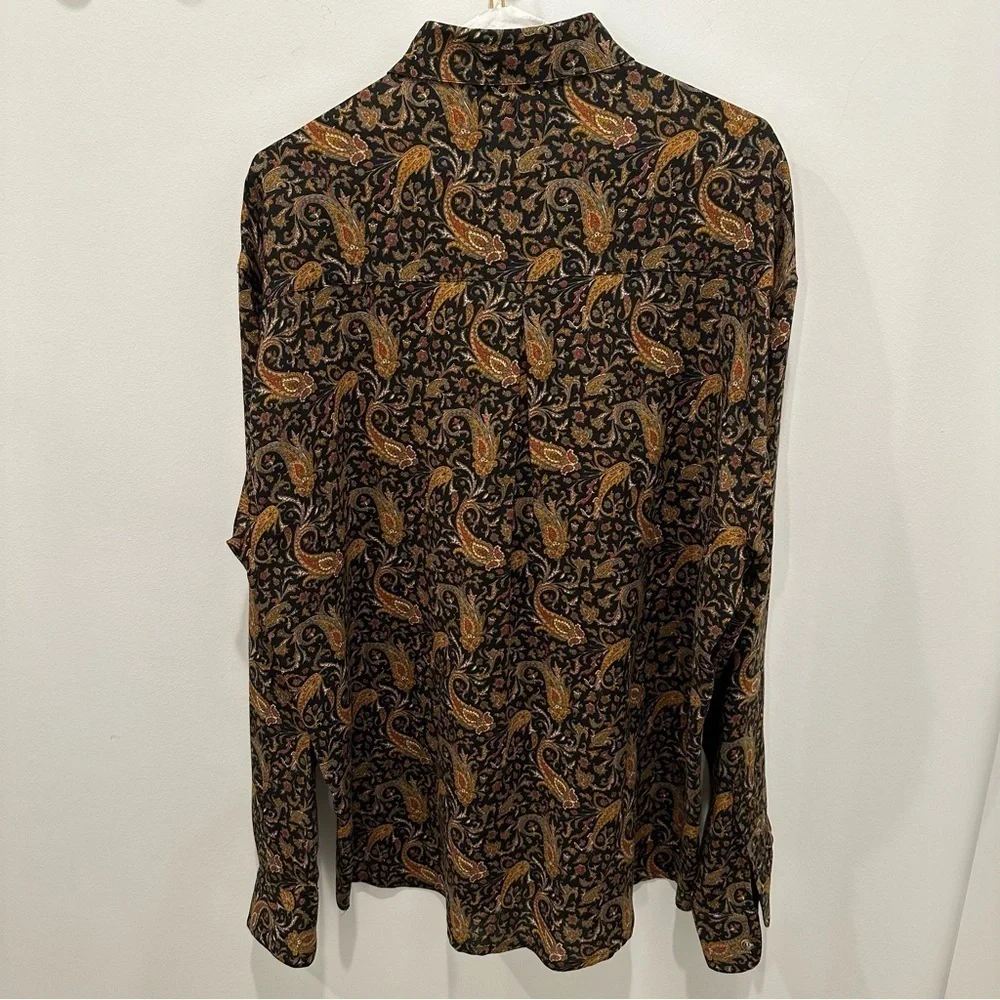 Vintage Bullock & Jones Patterned Button Down - Picture 3 of 5